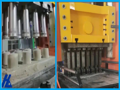 山西煤矸石成型使用華隆伺服螺旋壓力機，變廢為寶