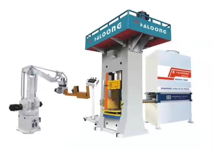 伺服電動(dòng)螺旋壓力機(jī)對接自動(dòng)化